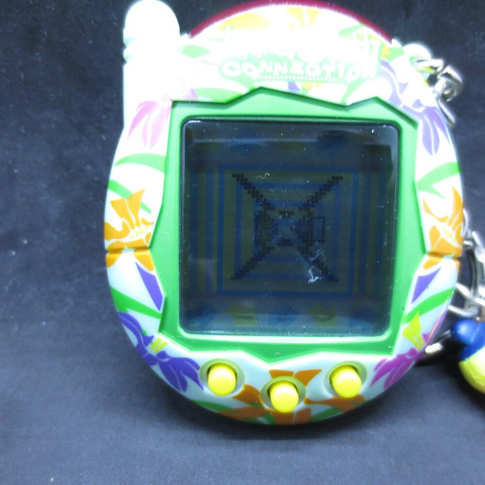 Tamagotchi Connection with Charm - Bandai 2004 - New Battery - Tested & Working